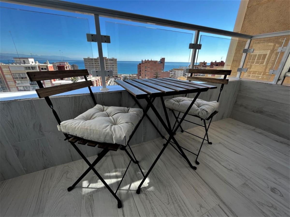 Ver853 - Estudio Con Terraza Vistas Al Mar, Piscina, Playa, Centro Torremolinos Zewnętrze zdjęcie