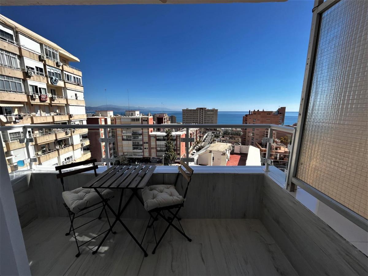 Ver853 - Estudio Con Terraza Vistas Al Mar, Piscina, Playa, Centro Torremolinos Zewnętrze zdjęcie